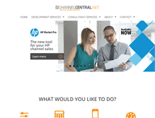 Tablet Screenshot of channelcentral.net